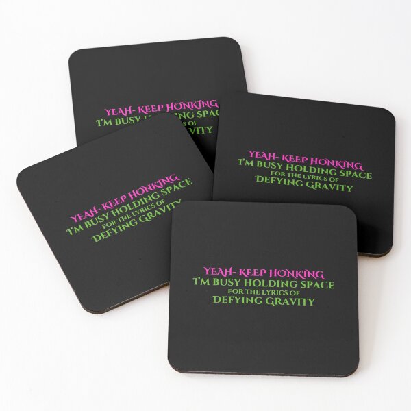 Item preview, Holding Space for the Lyrics of Defying Gravity from Wicked designed and sold by TheatreBroadway.
