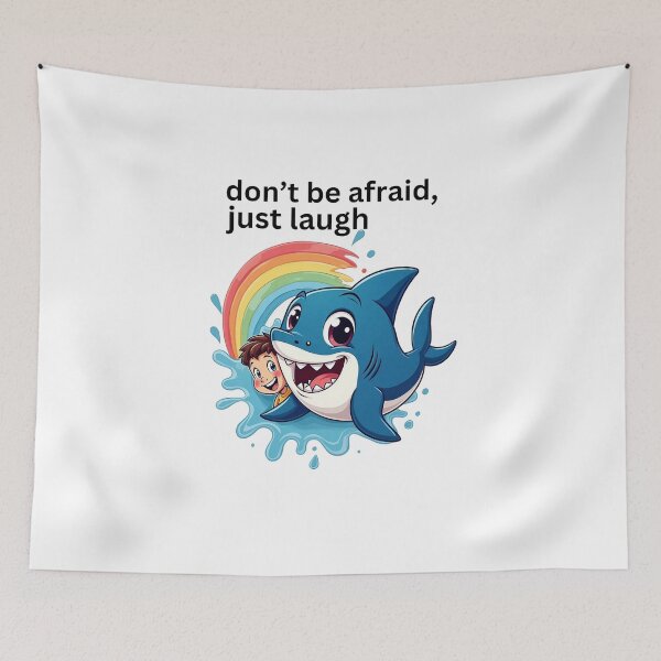 Item preview, laughter under the waves: adventures of the shark and the boy designed and sold by wineesshop.