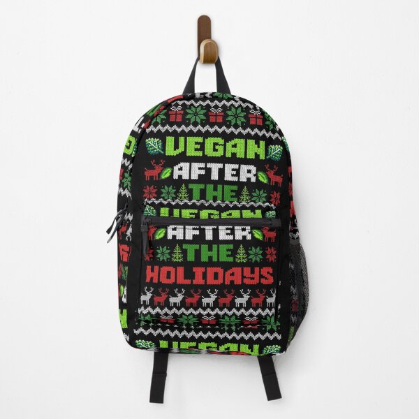 Item preview, Vegan After The Holidays Ugly Christmas Sweater designed and sold by Cult of Seitan.