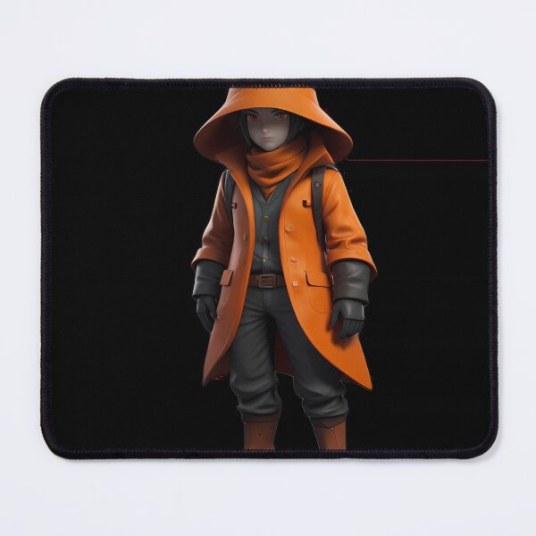 Item preview, Stylized 3D Character in Vibrant Orange Outfit designed and sold by aminz4.