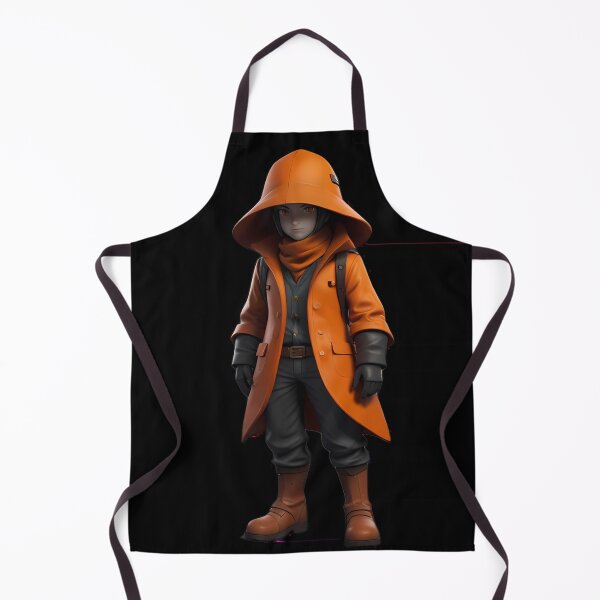 Item preview, Stylized 3D Character in Vibrant Orange Outfit designed and sold by aminz4.