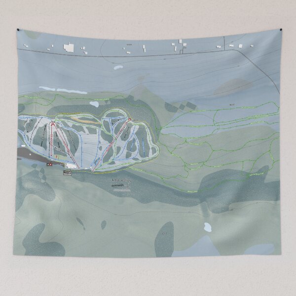 Item preview, Lost Valley Resort Trail Map designed and sold by Mapsynergy.