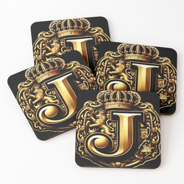 Item preview, Regal Monogram "J" Emblem designed and sold by ShihawyAhmad.