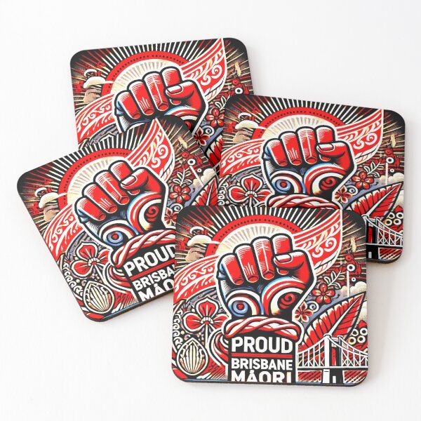 Item preview, Proud To Be Brisbane Māori Series designed and sold by Doug Healey .