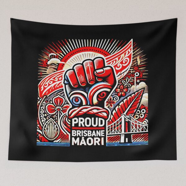 Item preview, Proud To Be Brisbane Māori Series designed and sold by Doug Healey .