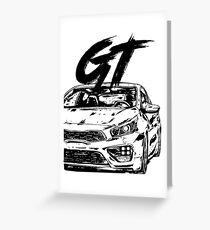 Ceed GT & quot; Dirty Style & quot; Greeting Card