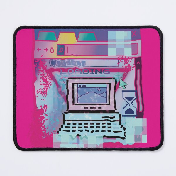 Item preview, Retro Glitch - Loading Screen Digital Art designed and sold by pinkFrogInSpace.