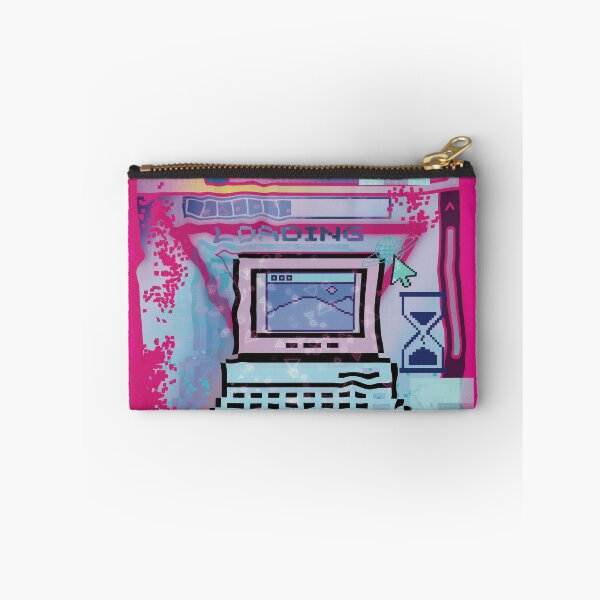 Item preview, Retro Glitch - Loading Screen Digital Art designed and sold by pinkFrogInSpace.