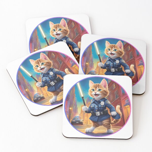Item preview, The Purrfect Police Officer: A Feline Detective's Adventures designed and sold by MarCreativArt.