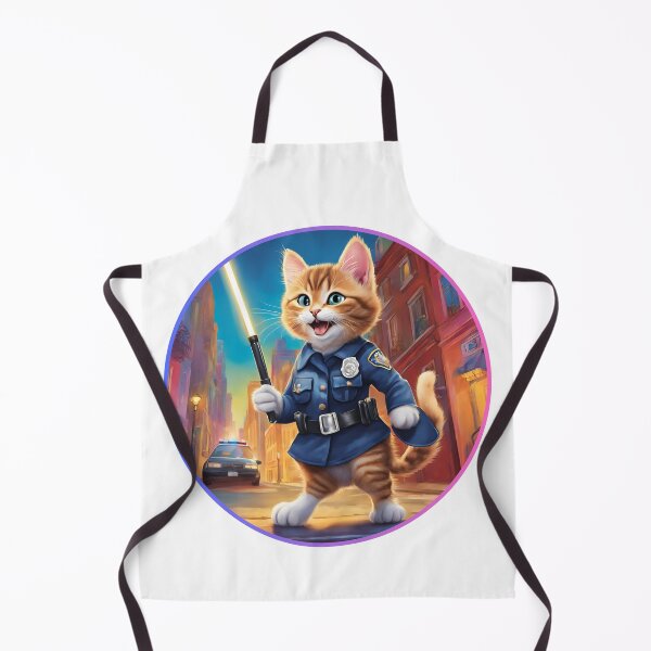 Item preview, The Purrfect Police Officer: A Feline Detective's Adventures designed and sold by MarCreativArt.