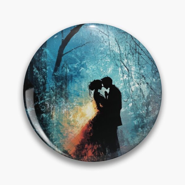 Item preview, Midnight Serenade: A Lovers' Embrace in the Shadows designed and sold by IndyNative.