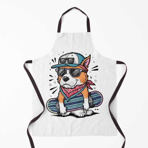 Item preview, Skating Dogie – Fun and Adorable Design for Dog Lovers designed and sold by asprse.