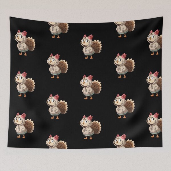 Item preview, Funny Turkey Wearing a Cute Cat Hoodie designed and sold by Jasava Shop.