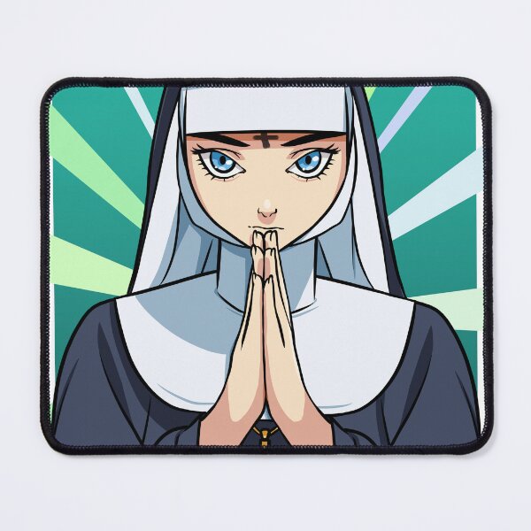 Item preview, Ash Wednesday Nun Fasting Praying Repent Christianity designed and sold by Nosek1ng.