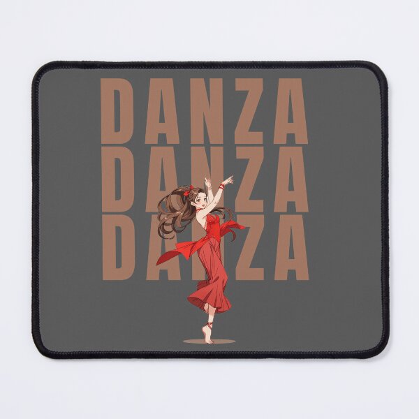 Item preview, DANCE RED DRESS ANIME STYLE WOMAN GIF designed and sold by La Loca.
