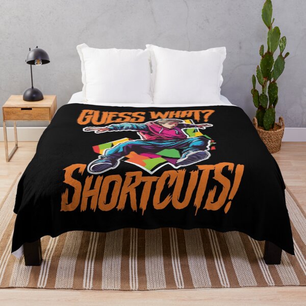 Item preview, Funny Parkour Free Running Design For Men - "Guess What Shortcuts?" designed and sold by MCGNYC.
