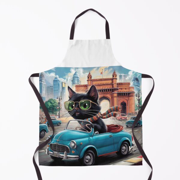 Item preview, Cat on tour - I love India! - Mumbai designed and sold by lavka-xd.