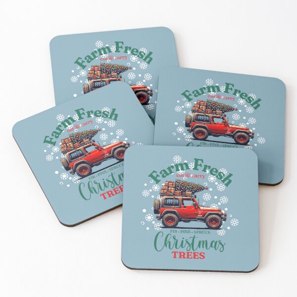 Item preview, Farm Fresh 4wd Christmas Trees designed and sold by quiggleton.
