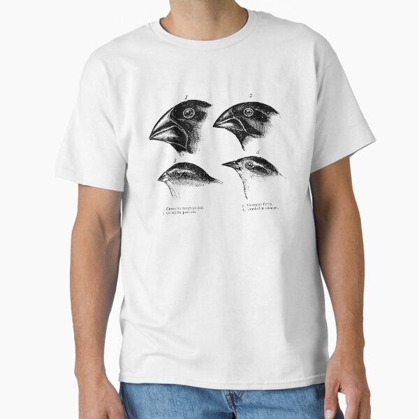 Item preview, Darwin's Finches Illustration T-Shirt Evolution Atheist designed and sold by bledi.
