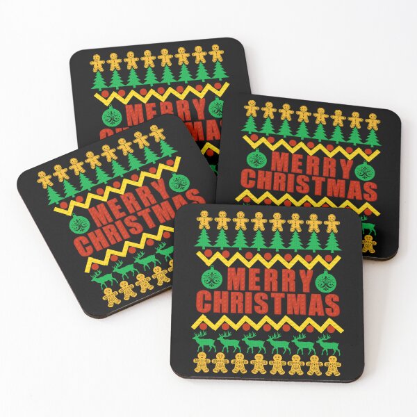 Item preview, Building Bricks Ugly Sweater Style Merry Christmas  designed and sold by BeansHotTees.