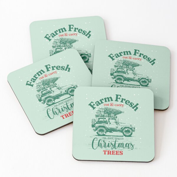 Item preview, Farm Fresh 4wd Christmas Trees designed and sold by quiggleton.