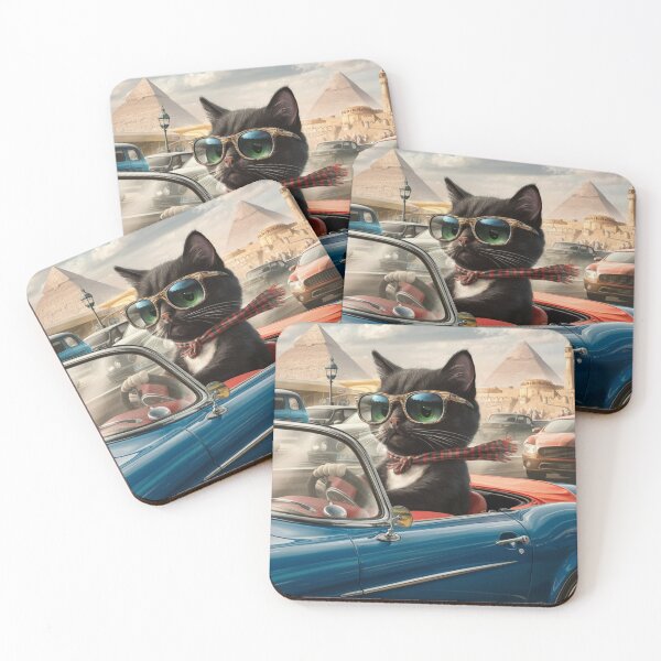 Item preview, Cat on tour - I love Egypt! - Cairo designed and sold by lavka-xd.