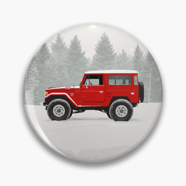 Item preview, Toyota Land Cruiser J40 Winter Wonderland designed and sold by blackdogshop.