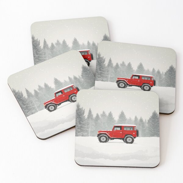 Item preview, Toyota Land Cruiser J40 Winter Wonderland designed and sold by blackdogshop.