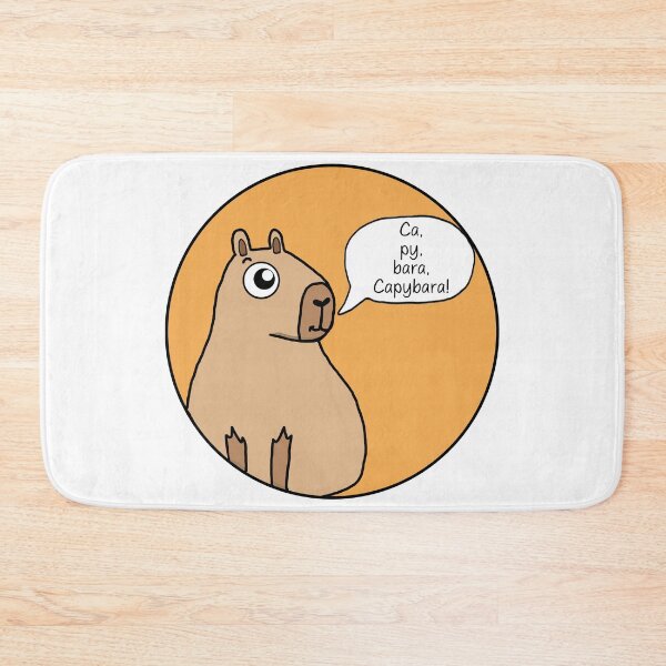 Item preview, Capybara Capybara! designed and sold by ProfanityFarm.