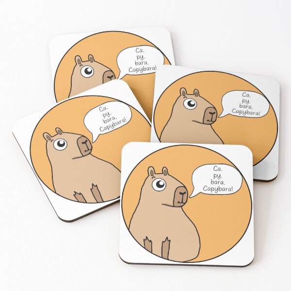 Item preview, Capybara Capybara! designed and sold by ProfanityFarm.