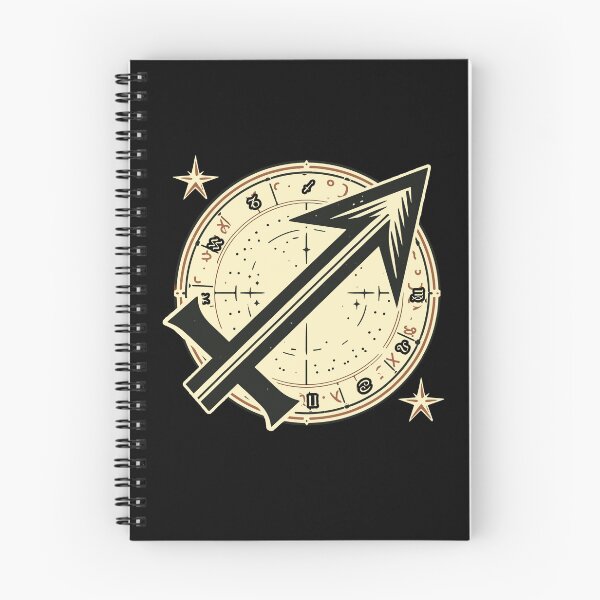 Item preview, Vintage Sagittarius Arrow Symbol Design designed and sold by posterflunz.