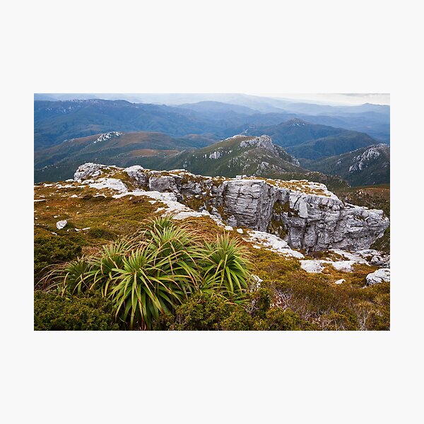 Item preview, View from Frenchmans Cap, Franklin-Gordon Wild Rivers National Park, Tasmania designed and sold by Michael Boniwell.