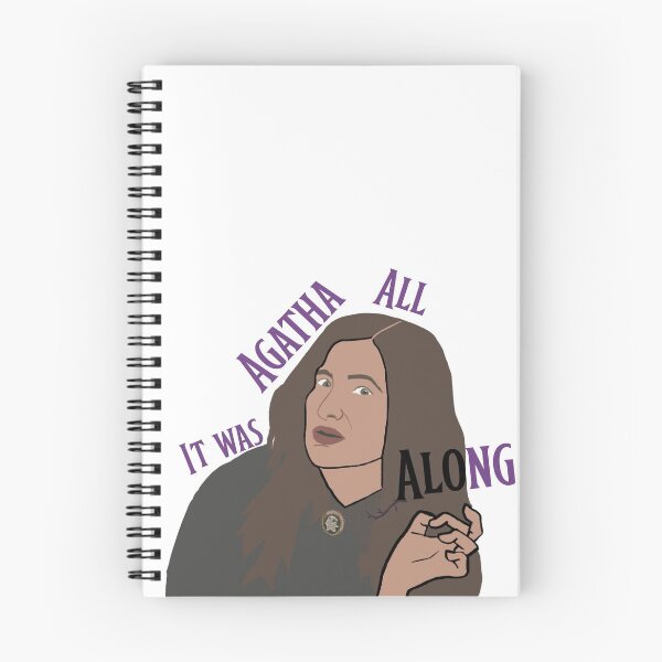 Item preview, Agatha Alll Along portrait illustration Agatha Harkness designed and sold by petridishbaby.