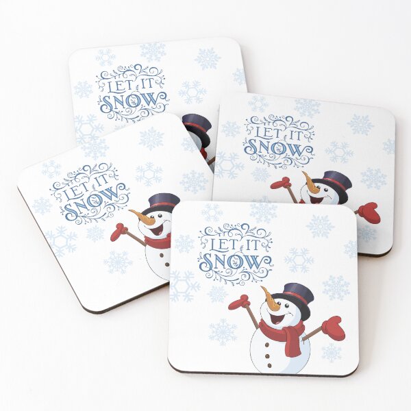 Item preview, Let It Snow Snowman designed and sold by AmazingArtMandi.