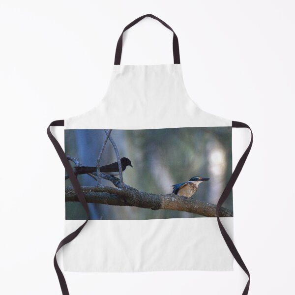 Item preview, When a Willie Wagtail makes its presence know to the fledgling Kingfisher designed and sold by BirdsAlive.