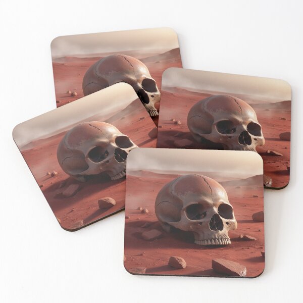 Item preview, Skull on Mars  designed and sold by Jestersmodified.