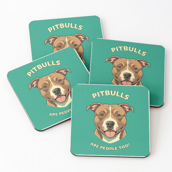Item preview, Pitbulls Are People Too!  designed and sold by zombiemama.