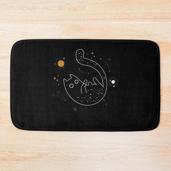 Item preview, Aroace Cat Space Galaxy LGBT Asexual Aromantic Pride Flag designed and sold by Clara Hollins.