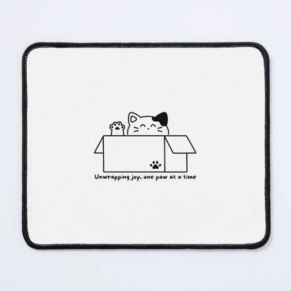 Item preview, Unwrapping joy, one paw at a time designed and sold by meesara.