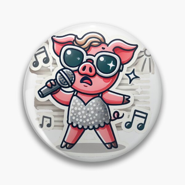 Item preview, Pop Star Pig designed and sold by Topratedgifts.