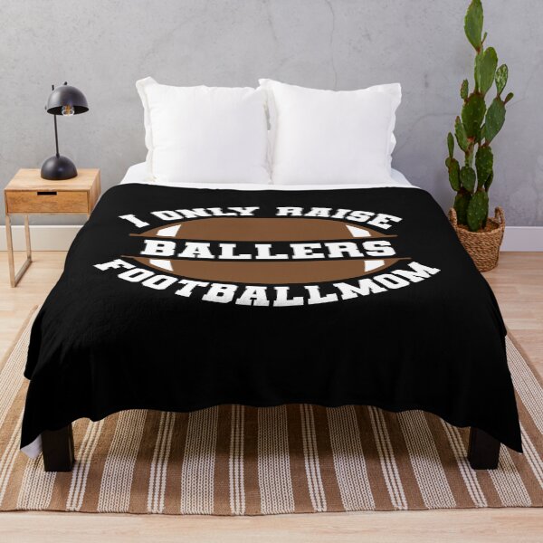 Item preview, I Only Raise Ballers Football Mom - Football Player designed and sold by Smix Pixels.