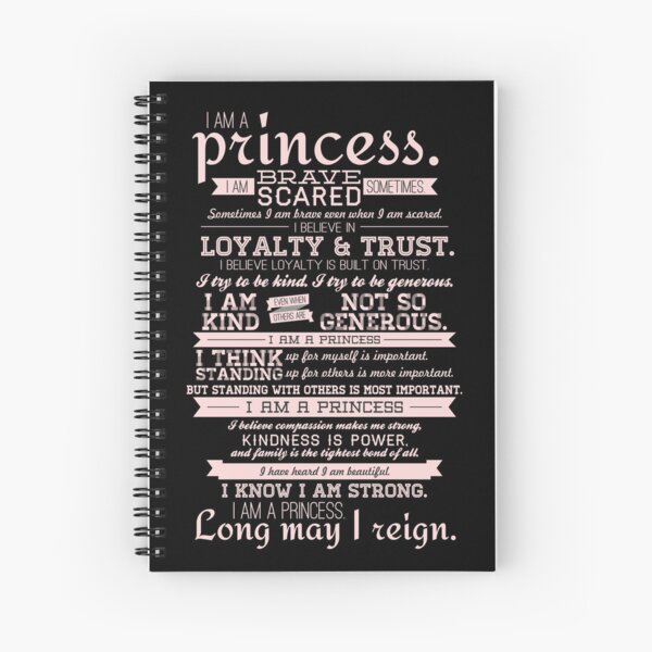 Artikel-Vorschau von  falls jemand es auf einem dunklen Hemd haben wollte.

Die Originalversion finden Sie hier: http://www.redbubble.com/people/certainasthesun/works/9845948-i-am-a-princess, designt und verkauft von certainasthesun.