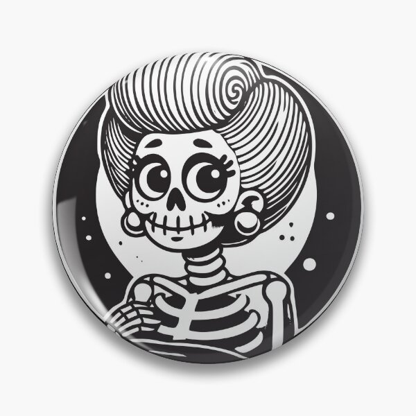 Item preview, Cute Retro Momster Skeleton Halloween designed and sold by Victor Shadehorn.