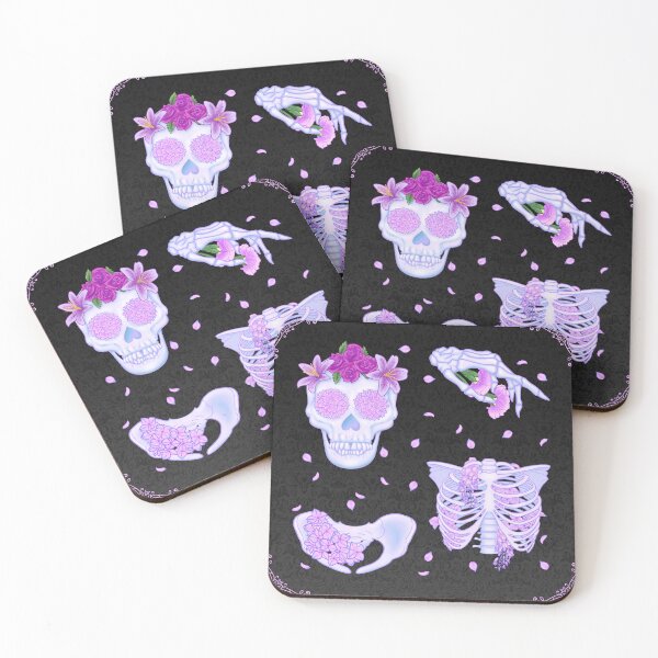 Item preview, Flowers & Bones designed and sold by Miss Lunaria.