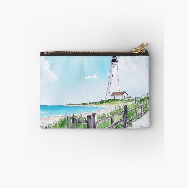 Item preview, Cape Cod Massachusetts Lighthouse Watercolor designed and sold by Magnolia Valley Art.