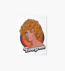 Evergreen Galeriedruck