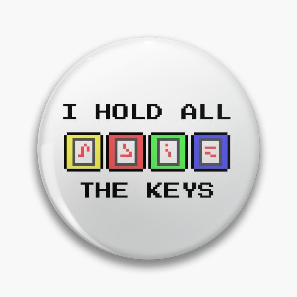 Item preview, I Hold All the Keys – Commander Keen Keycard Pixel Art Design designed and sold by Softalgia.