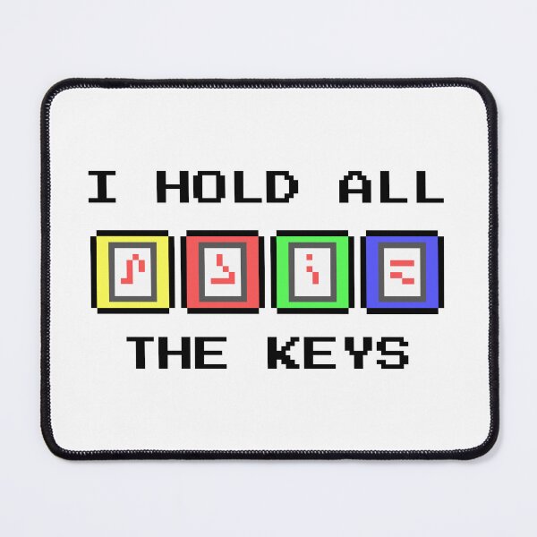 Item preview, I Hold All the Keys – Commander Keen Keycard Pixel Art Design designed and sold by Softalgia.