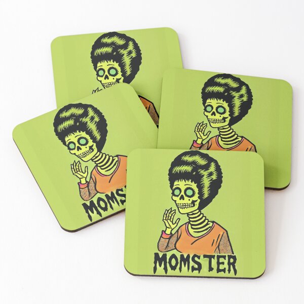 Item preview, Retro Momster Skeleton Halloween Green designed and sold by Victor Shadehorn.