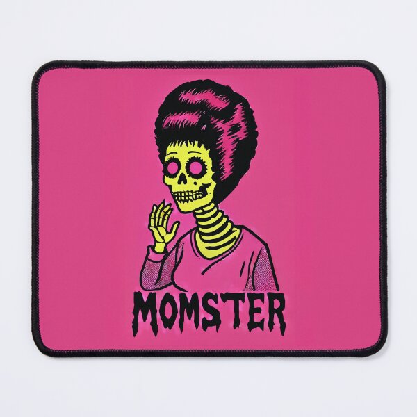 Item preview, Pink Momster Retro Skeleton Design for Halloween designed and sold by Victor Shadehorn.